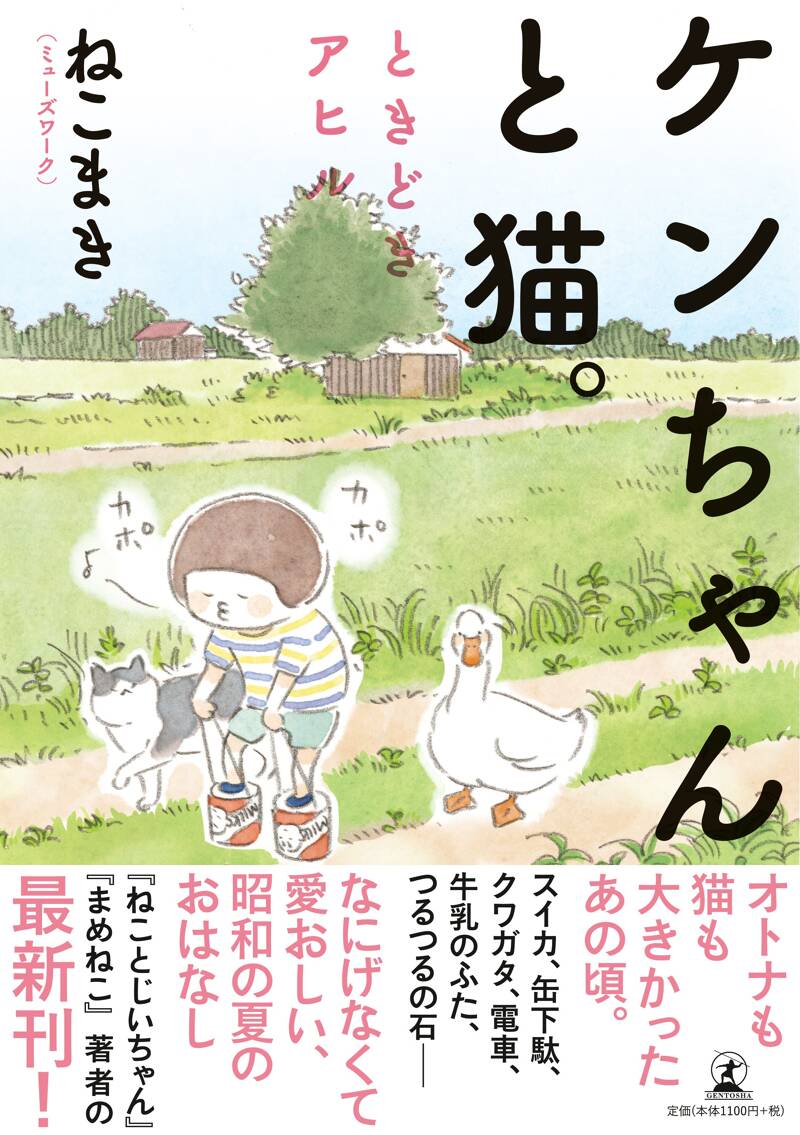 ケンちゃんと猫。 ときどきアヒル』ねこまき | 幻冬舎