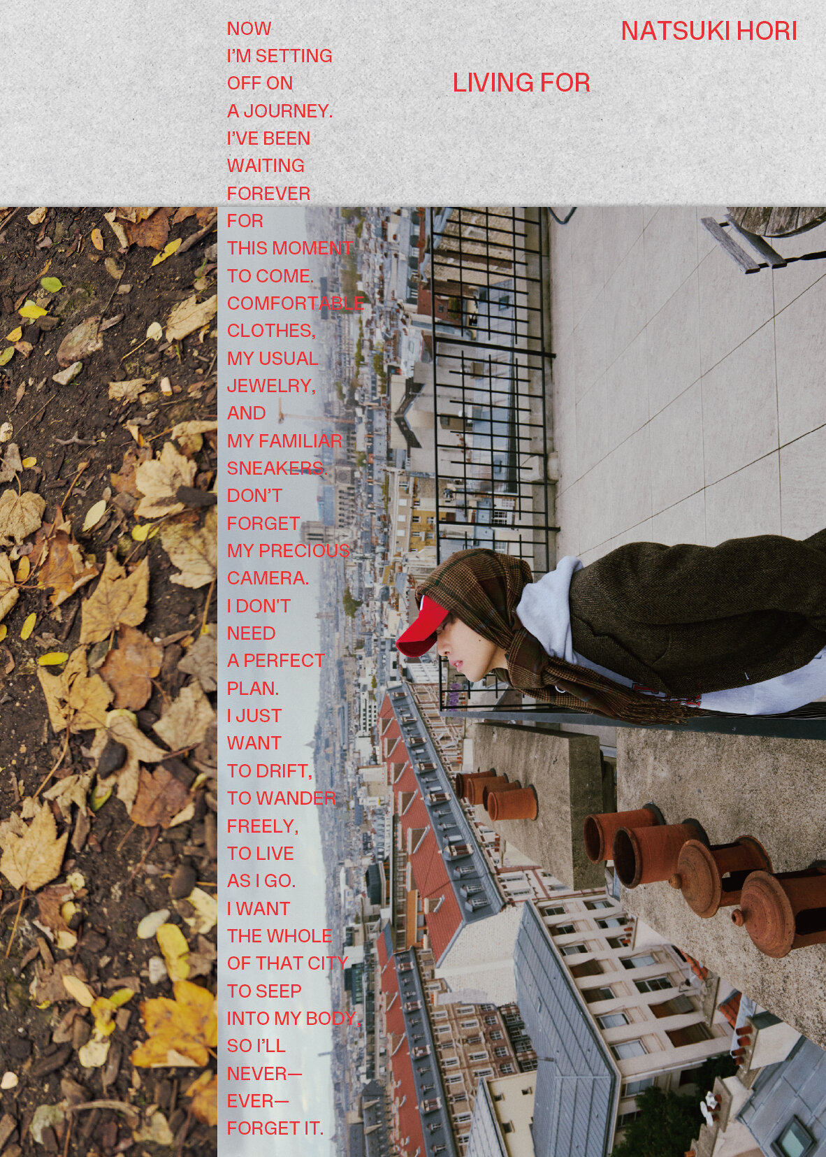 堀夏喜 1st写真集『LIVING FOR』