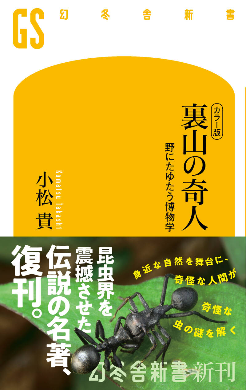 カラー版 裏山の奇人 野にたゆたう博物学』小松貴 | 幻冬舎