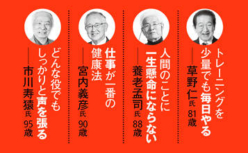 80歳の壁を超えた人たち