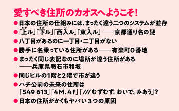 ヤバい日本の住所の表紙画像